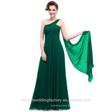 Atacado Cheap Alibaba One Shoulder Ribbon Royal Blue purple green Beach Long Casamentos Bridesmaids Evening Party Dresses LBL64